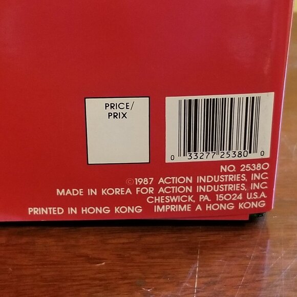 Duck Salt Pepper Ceramic White Woven Basket Vintage Korea New 1987 Action Indus - Picture 2 of 3